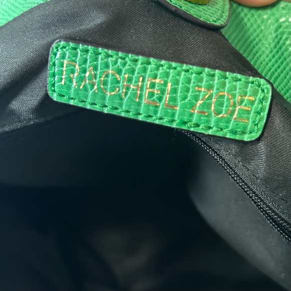 Rachel Zoe Faux Leather Woven Faux Straw Tote Bag - Picture 7 of 11